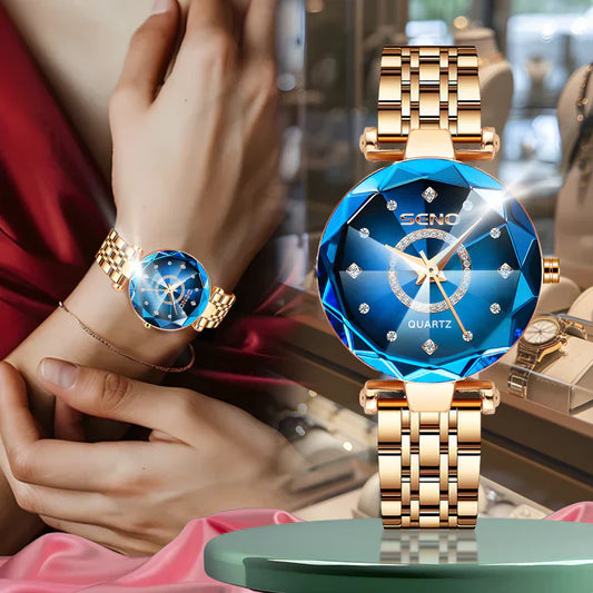 Luxusné hodinky Diamond Seno™ | Posledný Deň S 50% Zľavou 🚨
